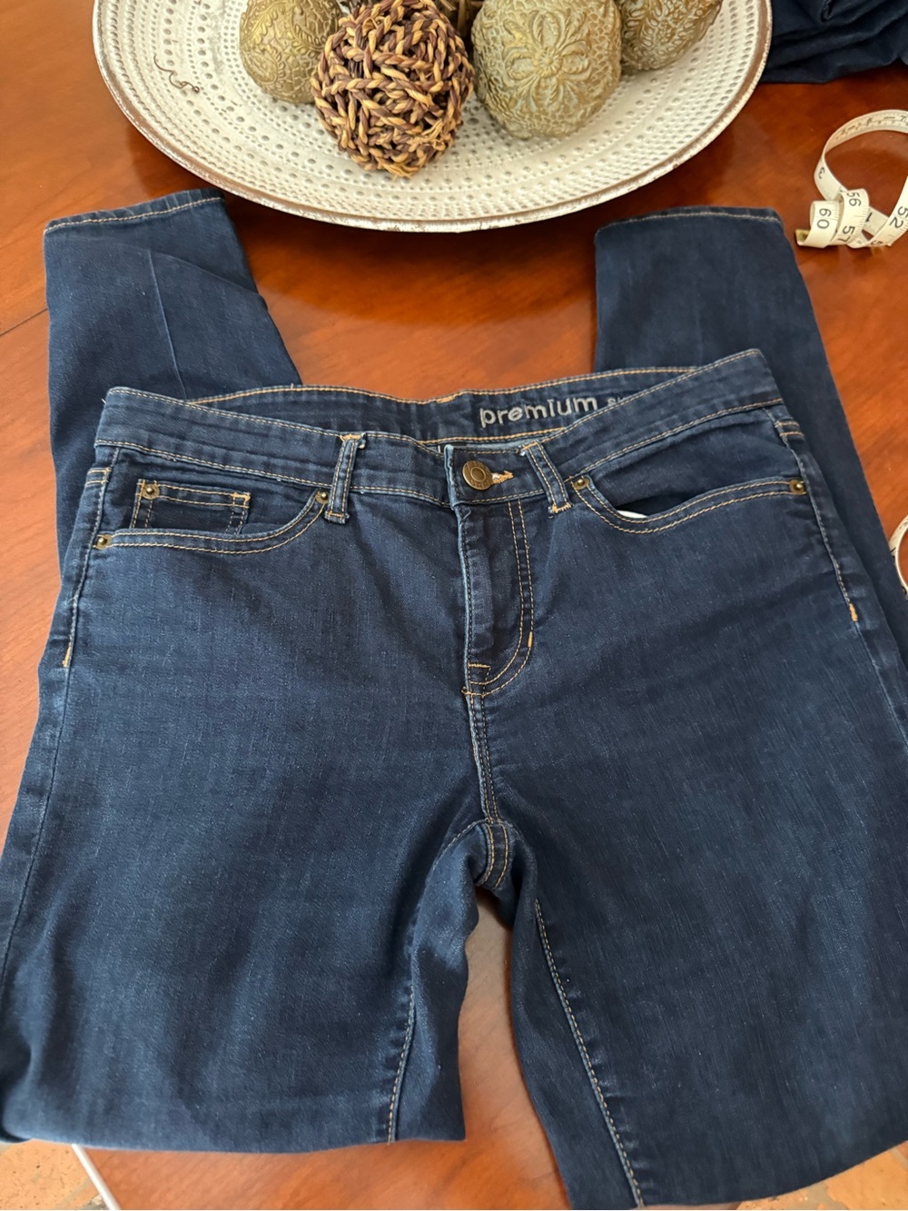 gap Factory Super Skinny Classic Dark Blue Women's Skinny Jeans